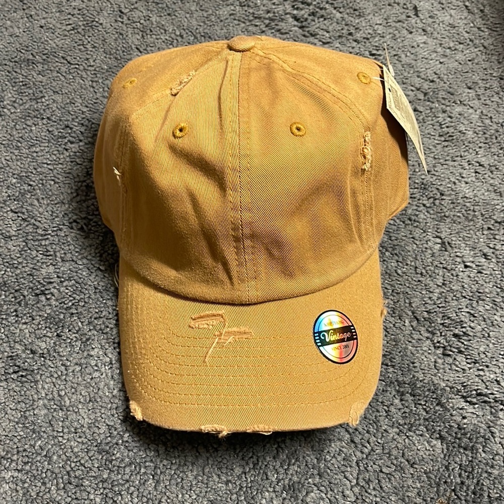 Distressed Baseball Hat